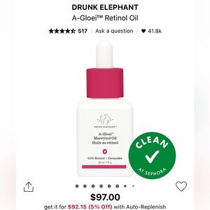 Drunk Elephant A-Gloeit™ Retinol Oil